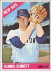 1966 Topps Baseball Cards      491     Dennis Bennett
